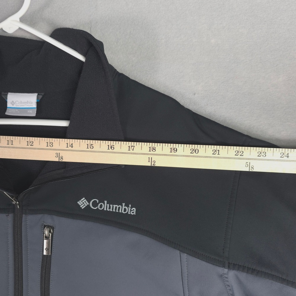 Columbia Softshell Jacket Full Zip Lightweight Gr… - image 6